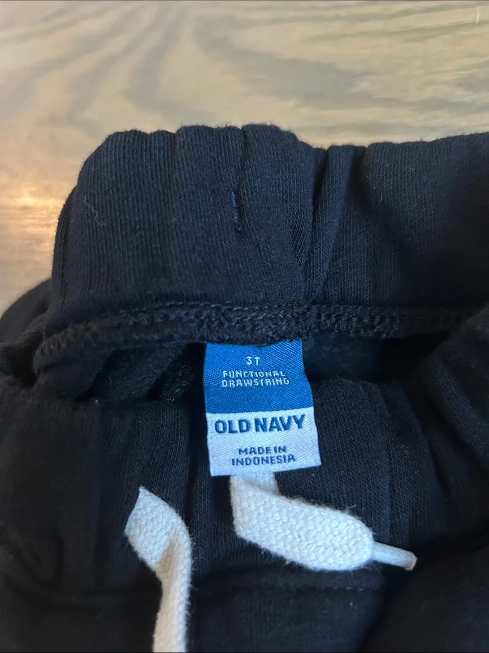 Old Navy Black, Blush and Red Heart Jogger Trio